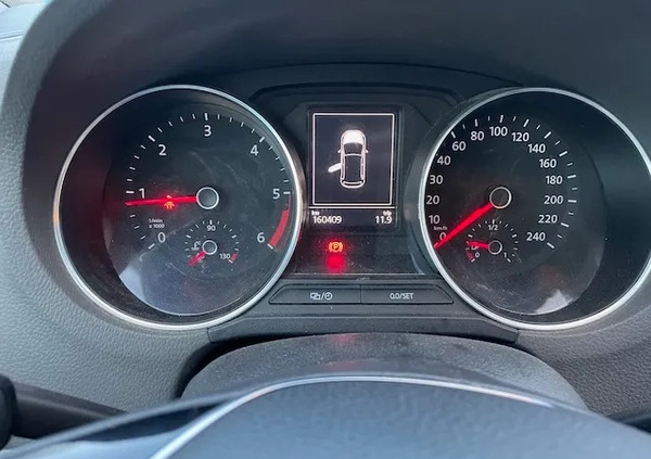 Volkswagen Polo cena 14900 przebieg: 159000, rok produkcji 2014 z Piaseczno małe 154